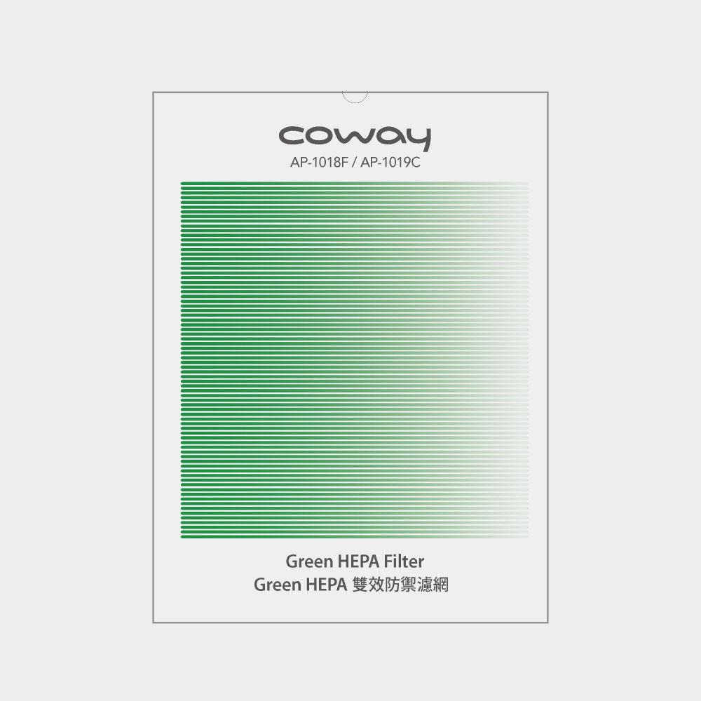 Coway空氣清淨機二年份濾網組【都會經典款AP-1018F】
