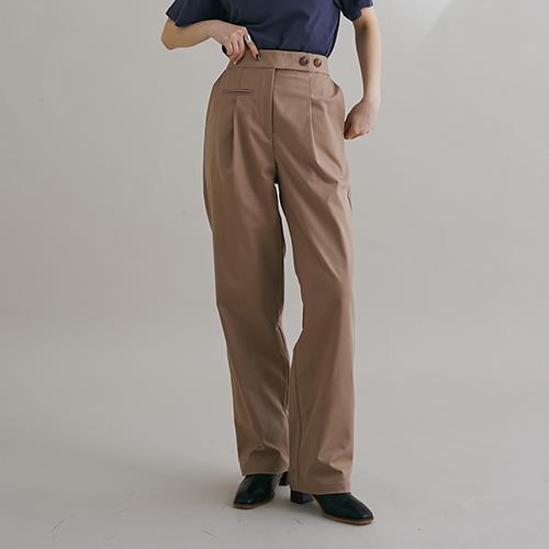 新品】T.japan tuck trousers brown www.krzysztofbialy.com