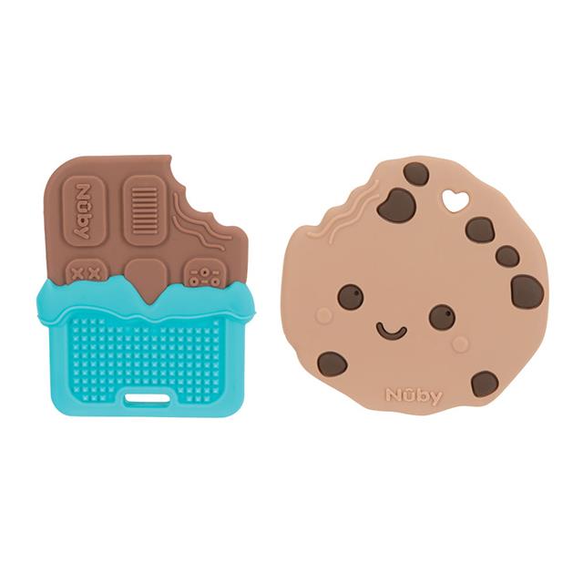 【NUBY】造型矽膠固齒器