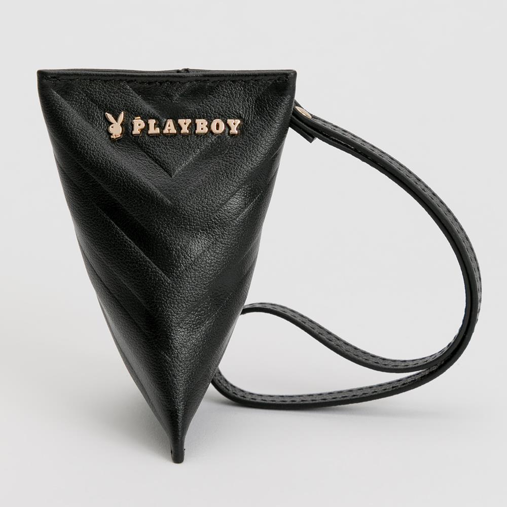 PLAYBOY-Memory系列 零錢包-黑色(521-2904-09-1)