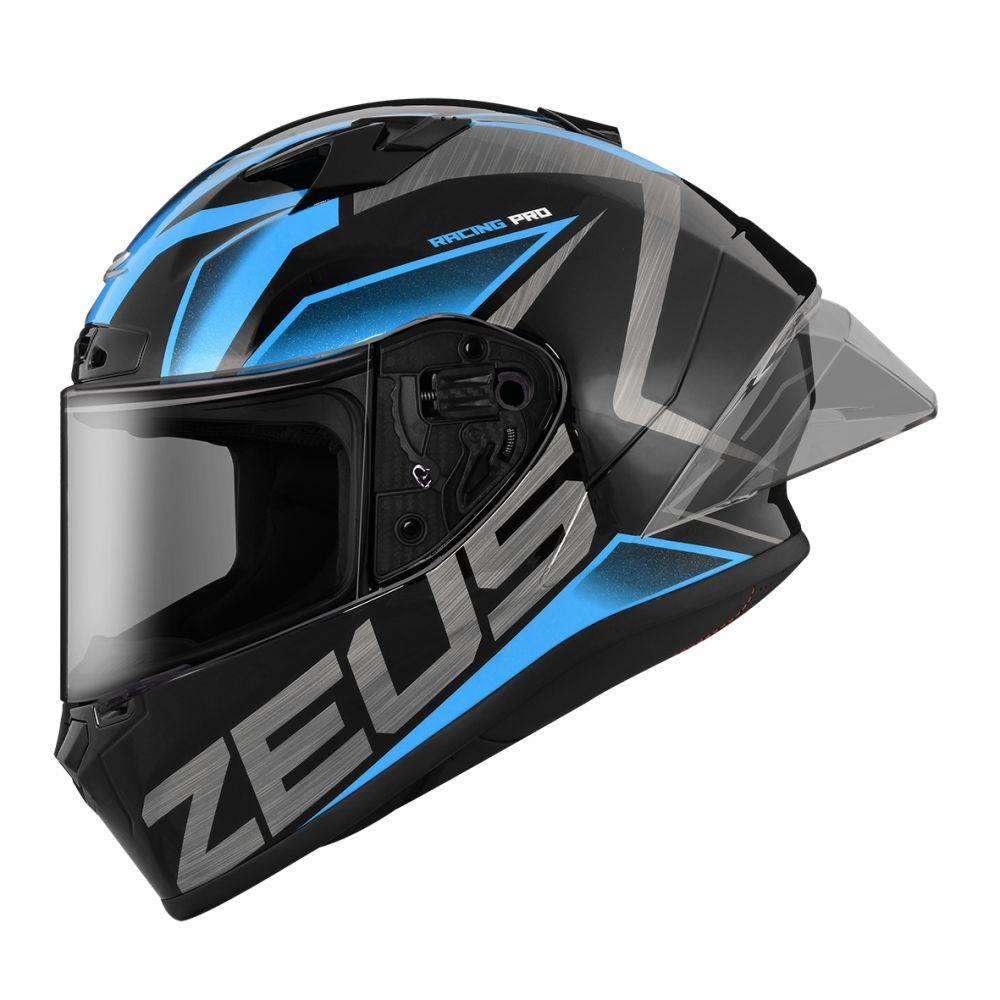 【全新體驗】ZEUS ZS826 BK3 黑藍  全罩式安全帽