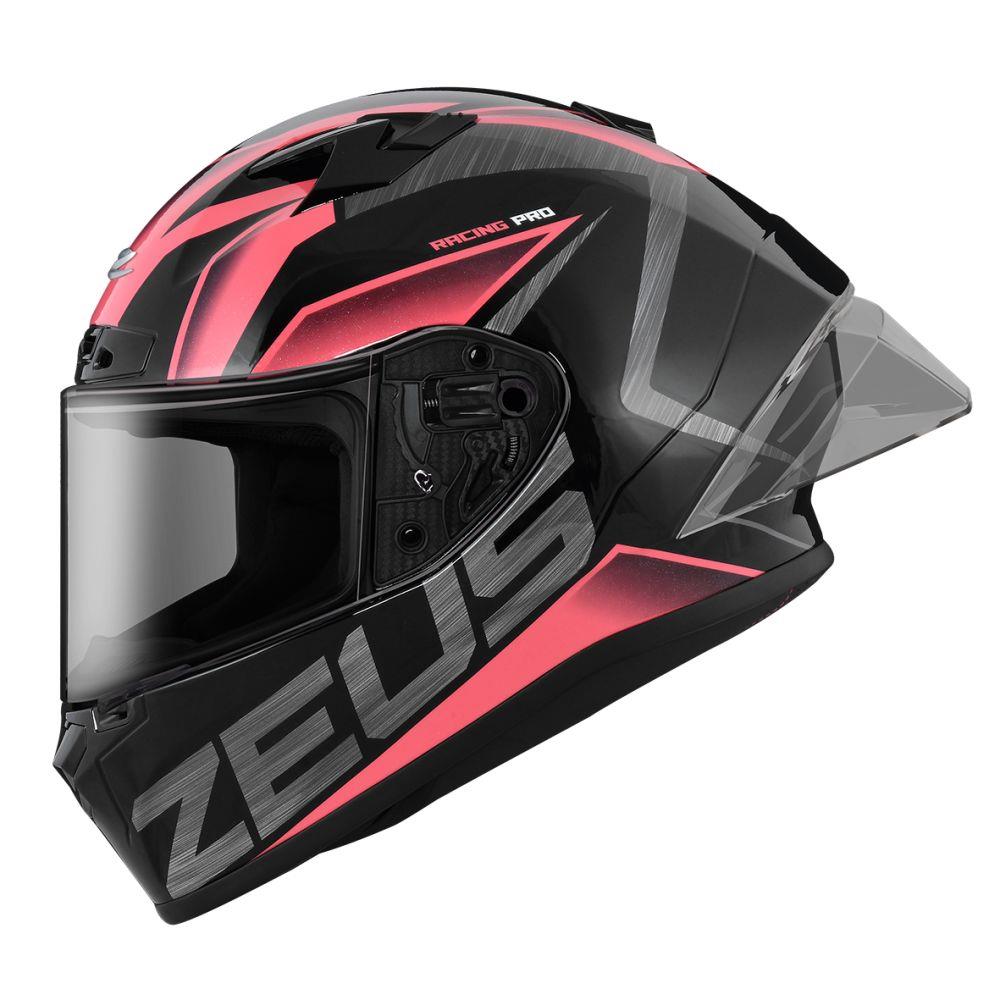 【全新體驗】ZEUS ZS826 BK3 黑桃紅  全罩式安全帽