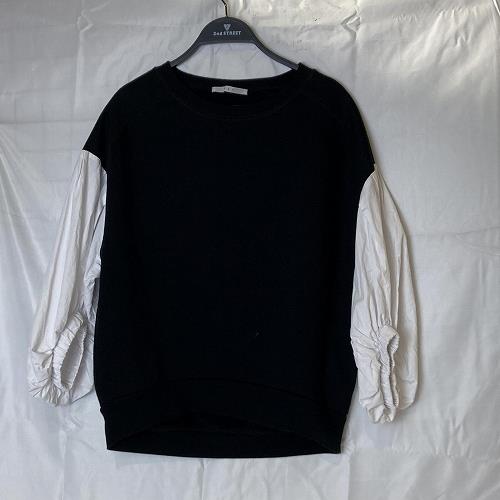 ダブル／ミストブルー YN. CREW NECK SS-2 黒XXL - Tシャツ/カットソー