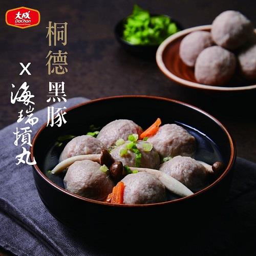 【冷凍店取－大成食品】桐德黑豚貢丸(３００ｇ／包)