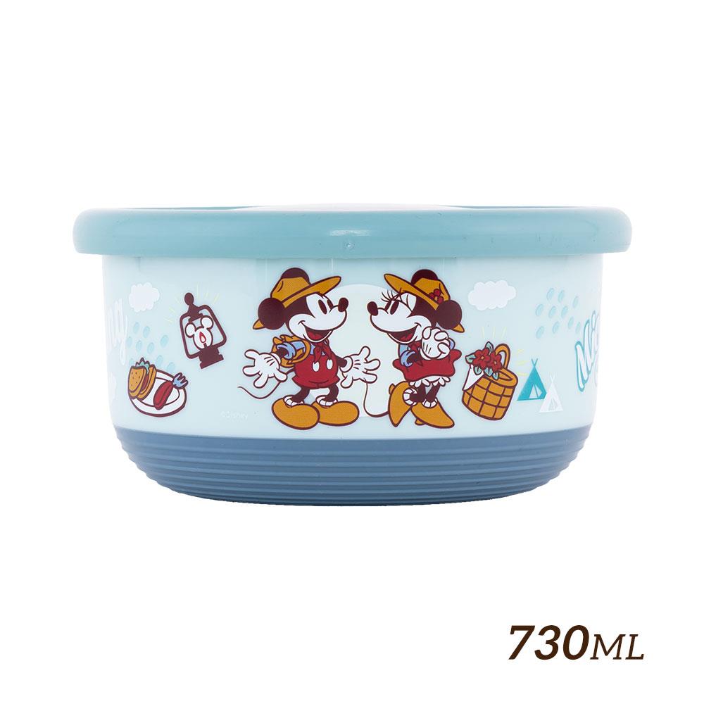 【HOUSUXI】迪士尼米奇米妮系列-不鏽鋼雙層隔熱碗730ml【迪士尼新品開箱↘77折起】＜售價已折＞