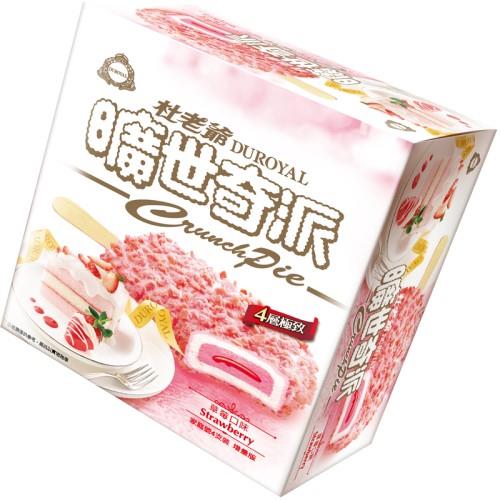 【冷凍店取－杜老爺】曠世奇派草莓大雪糕４支／盒(９０ｇ＊４支／盒)
