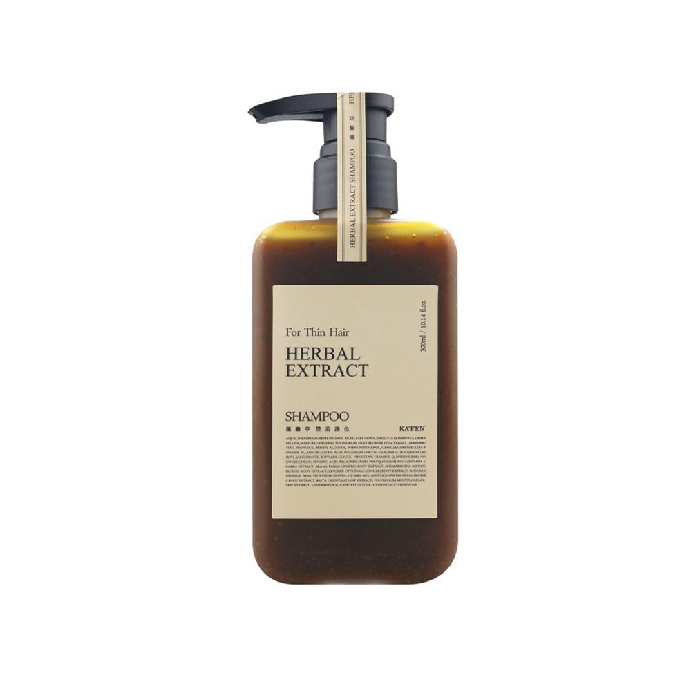 KAFEN療癒草本洗髮精300ml 龍膽草豐盈護色