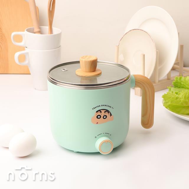 蠟筆小新多功能美食鍋- Norns Original Design多功能料理鍋 雙層防燙快煮鍋 電火鍋