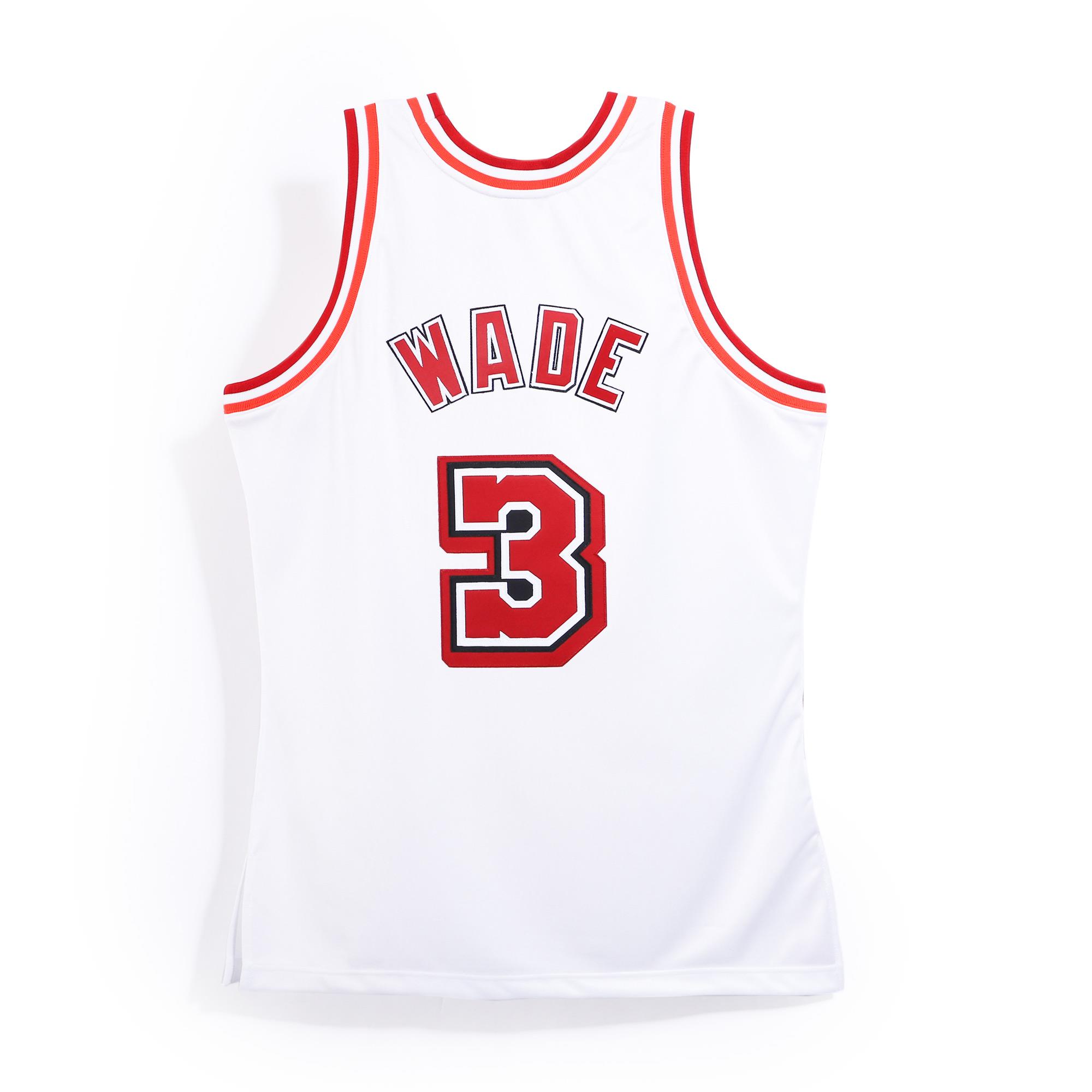 Maillot NBA Dwyane Wade Miami Heat Mitchell & Ness Hall Of Fame