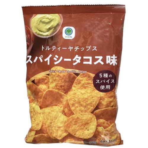 【日本全家】（國）墨西哥辣味玉米餅(90g x1)