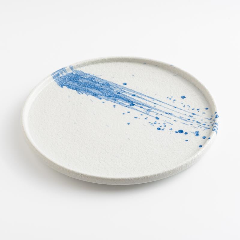 Ice Crack 23cm Ceramic Plate