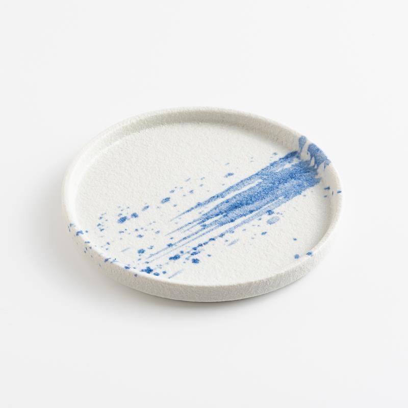 WAGA 一抹藍彩 17cm 陶瓷平盤｜單品