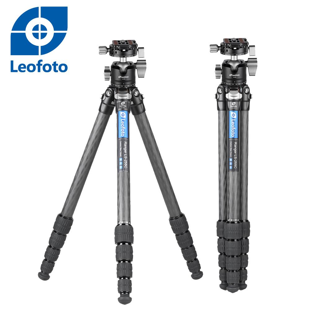 Leofoto徠圖 LS255C+LH30R五節碳纖維三腳架(含中軸雲台)