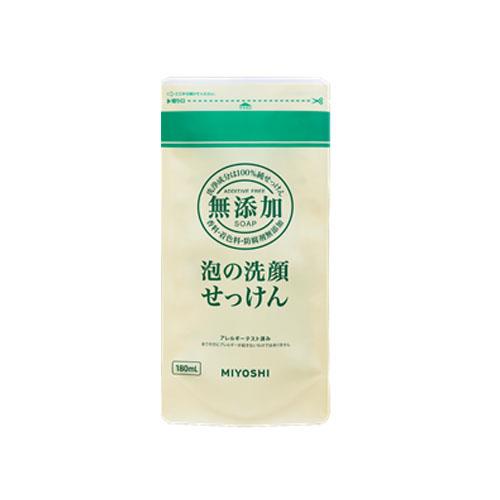 MIYOSHI無添加溫和泡沫洗顏180mL補充包