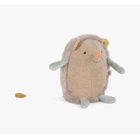 法國 Moulin Roty 棕色小刺蝟音樂鈴