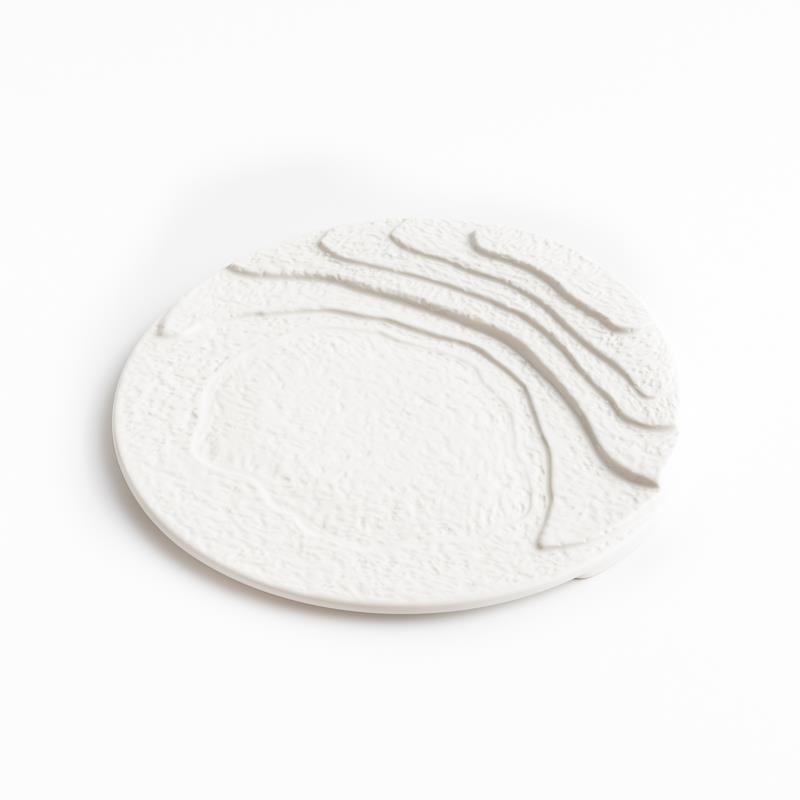 Ice Crack 23cm Ceramic Plate