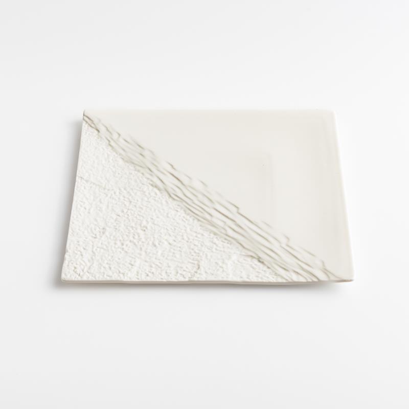 Ice Crack 23cm Ceramic Plate