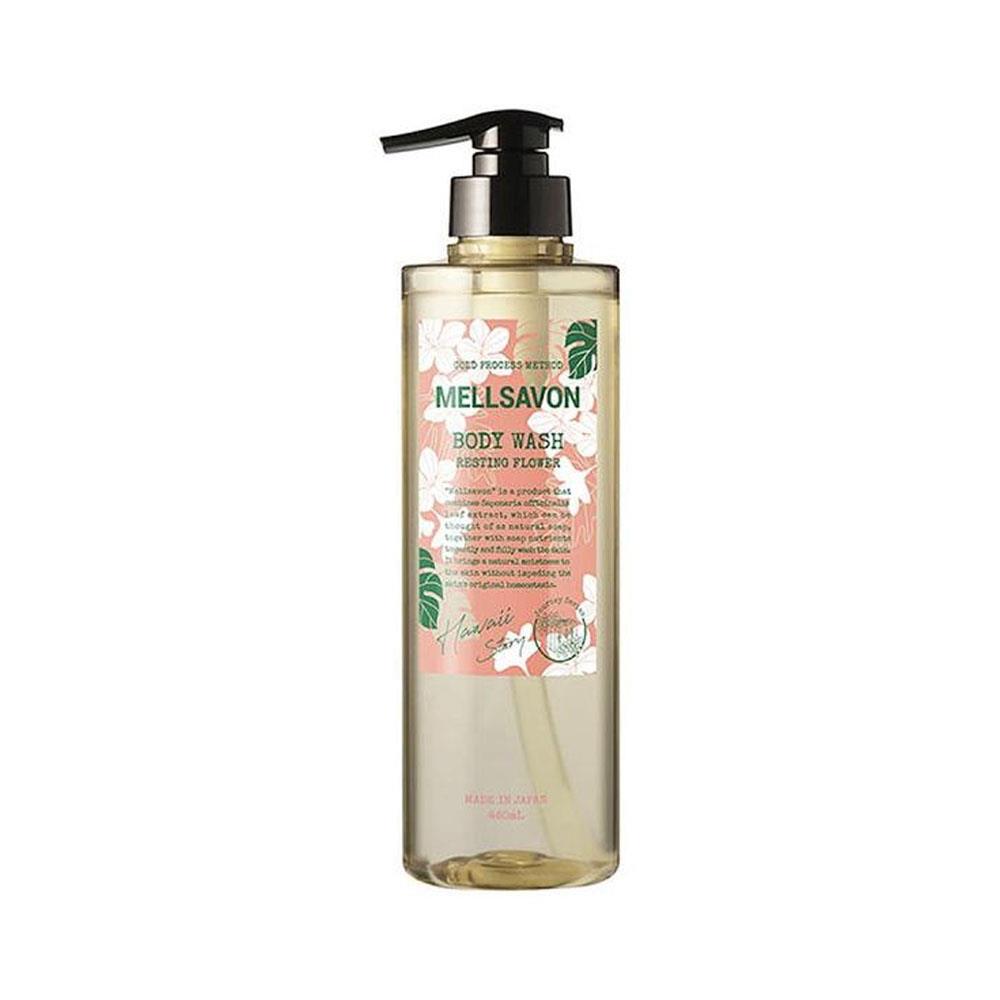 日本MELLSAVON沐浴露 舒緩花香460ml
