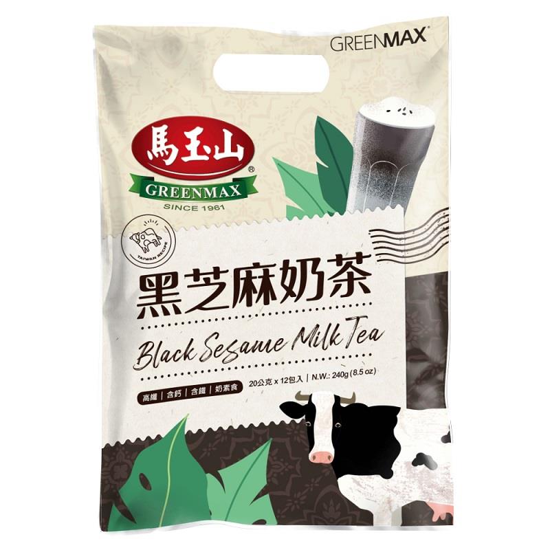 【馬玉山】黑芝麻奶茶(20g×12)