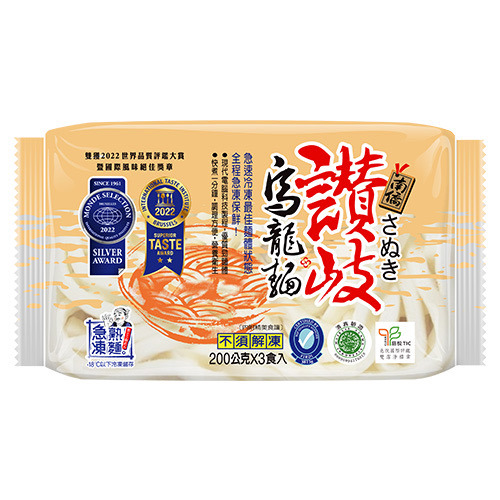 【南僑讚岐】南僑讚岐烏龍麵(200gx3食入／包)