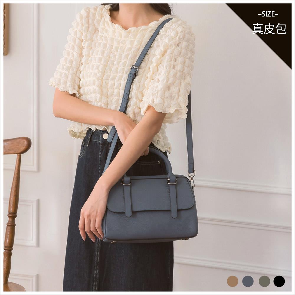 天藍小舖-真皮文藝復興手提/斜背醫生包-共4色-$1380【A03031838】