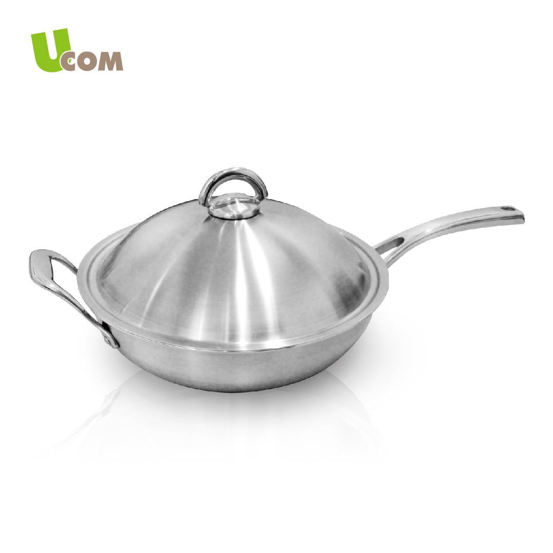 UCOM 新都會多層複合炒鍋36cm