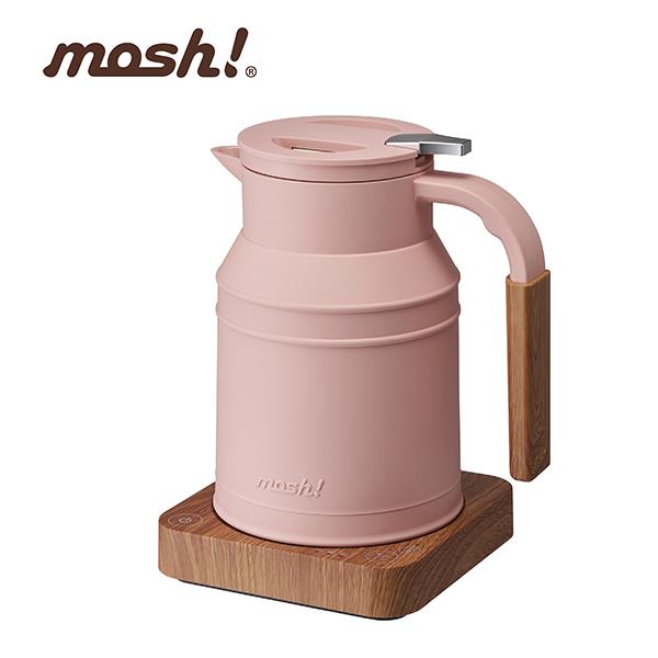 【mosh!】溫控電水壺((櫻花粉) M-EK1-PE)