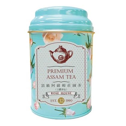 【古典玫瑰園】頂級阿薩姆莊園立體茶包30入/罐裝