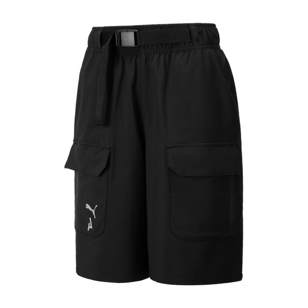 PUMA 慢跑系列SEASONS工裝短風褲 男性