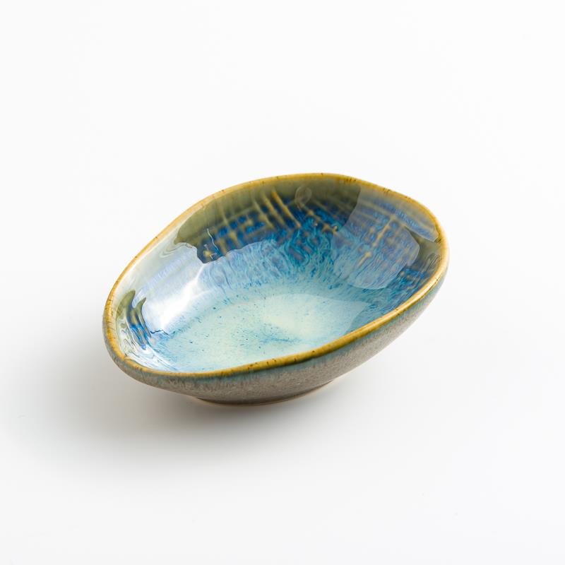 Azure 13cm Ceramic Shallow Bowl