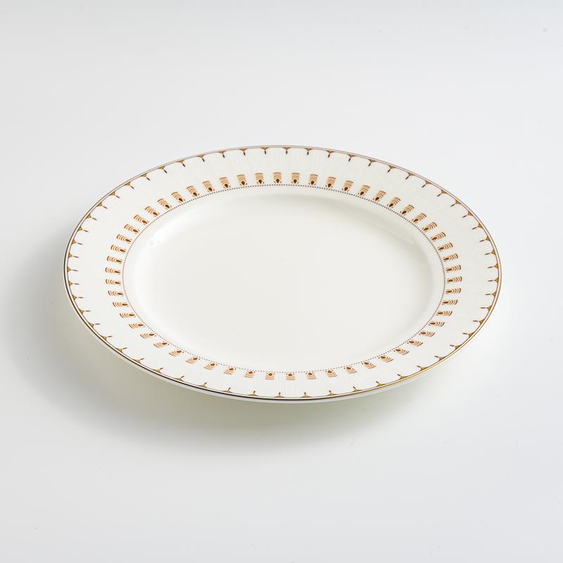 WAGA 典雅低奢 22cm 骨瓷圓盤│單品