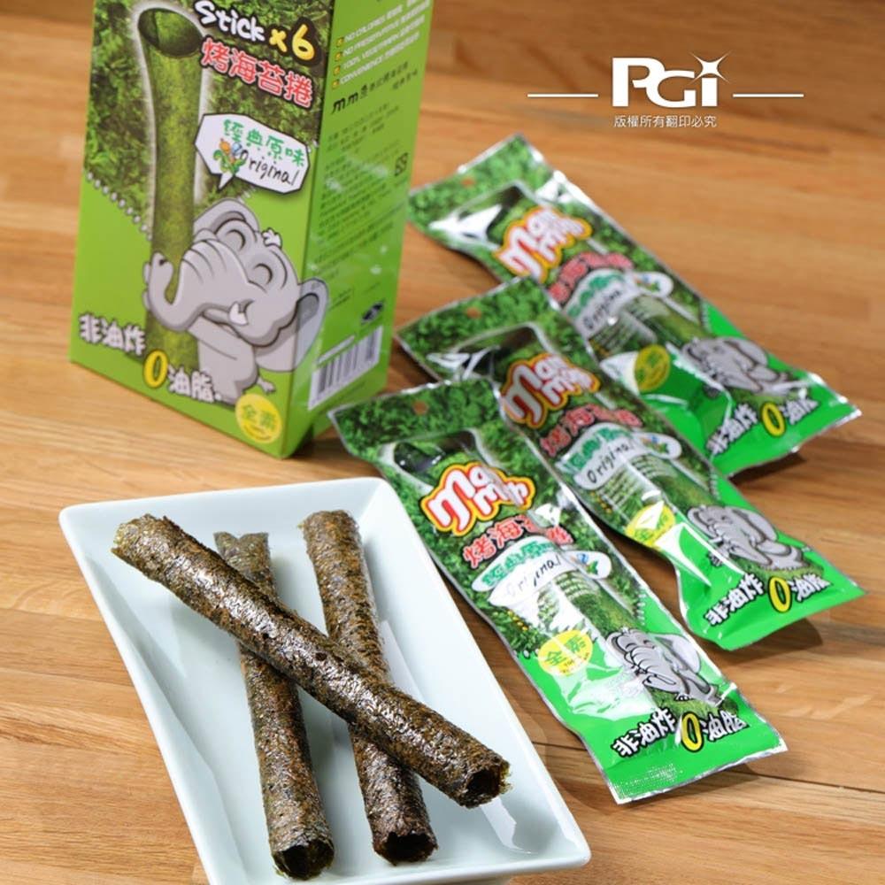 【MM象】泰式烤海苔捲(原味)(15gx1)