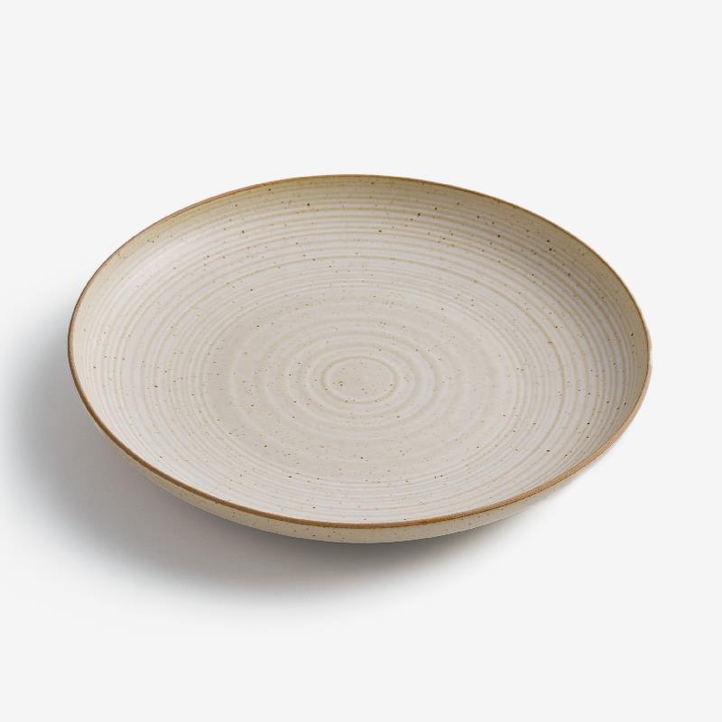 Ice Crack 23cm Ceramic Plate