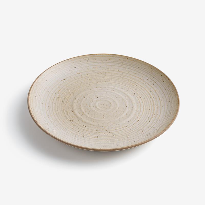 Ice Crack 23cm Ceramic Plate