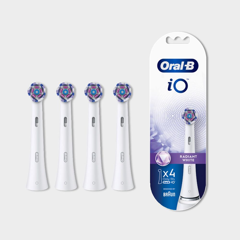 Oral-B iO微震美白刷頭-4入