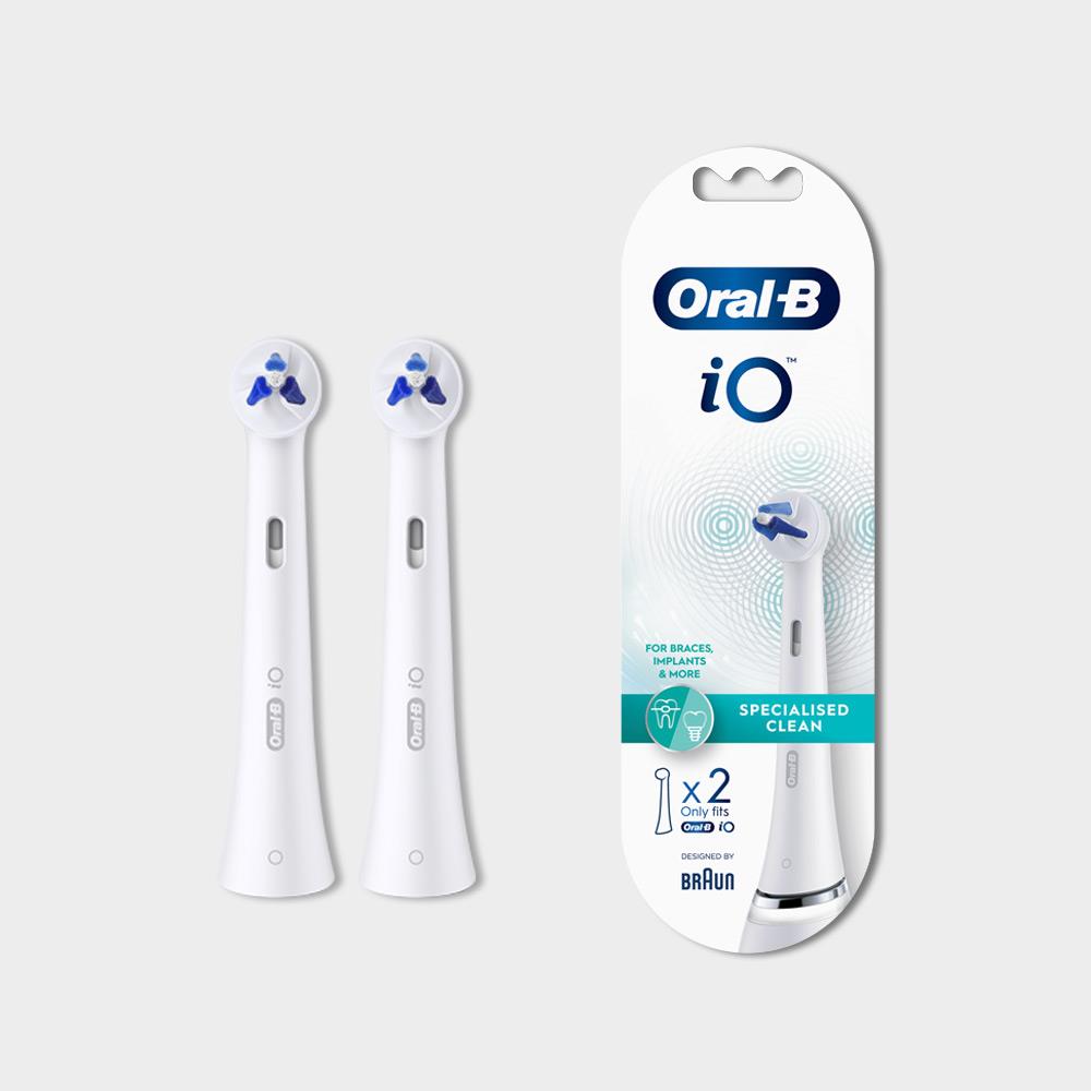 Oral-B iO微震精準清潔刷頭-2入