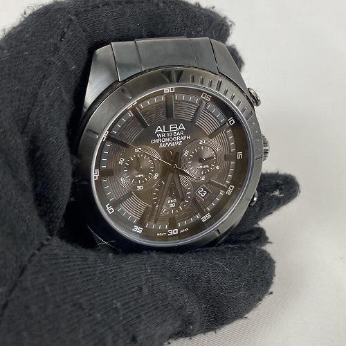 Alba wr 10 bar hotsell chronograph sapphire