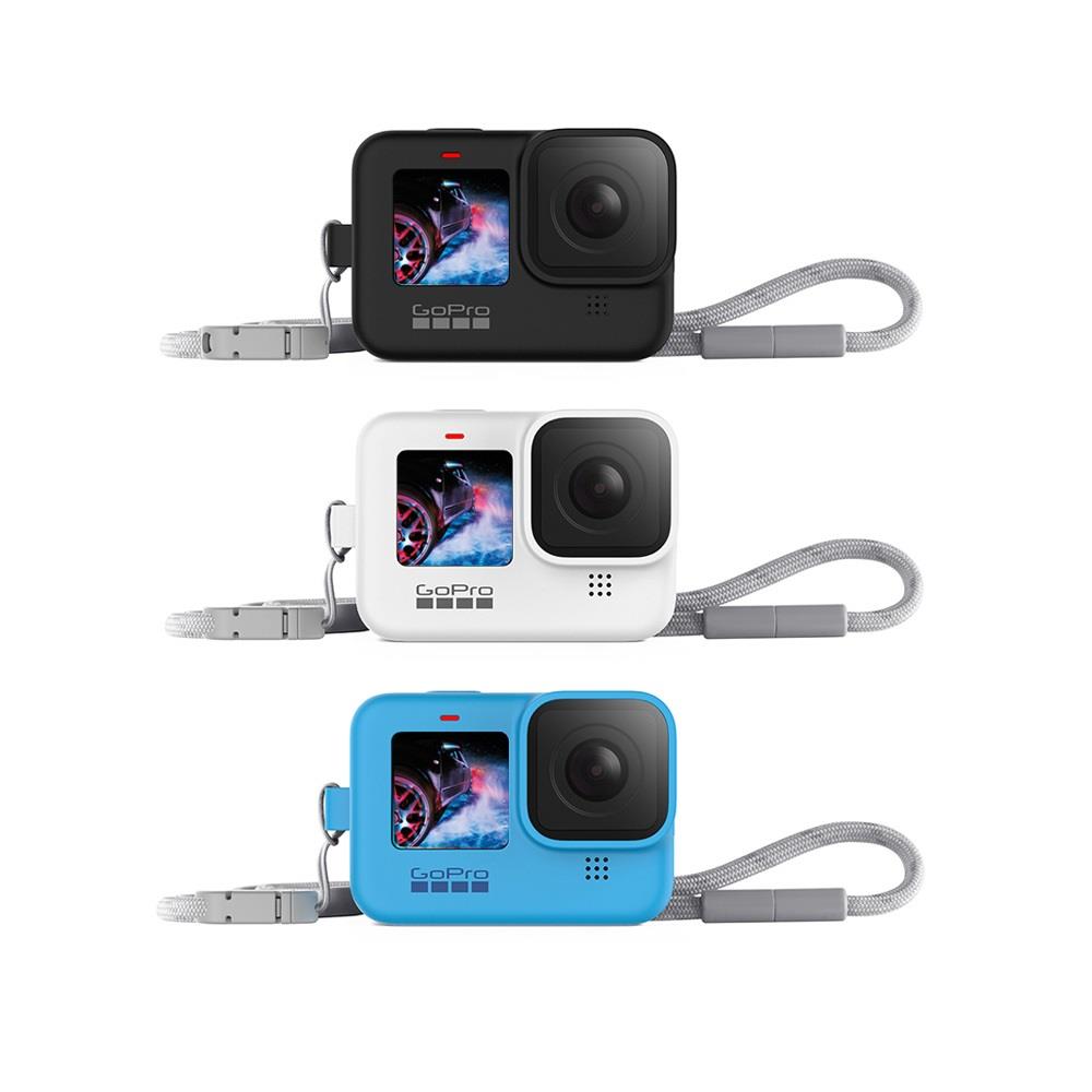 GoPro HERO9-13 Black專用矽膠護套+繫繩 ADSST