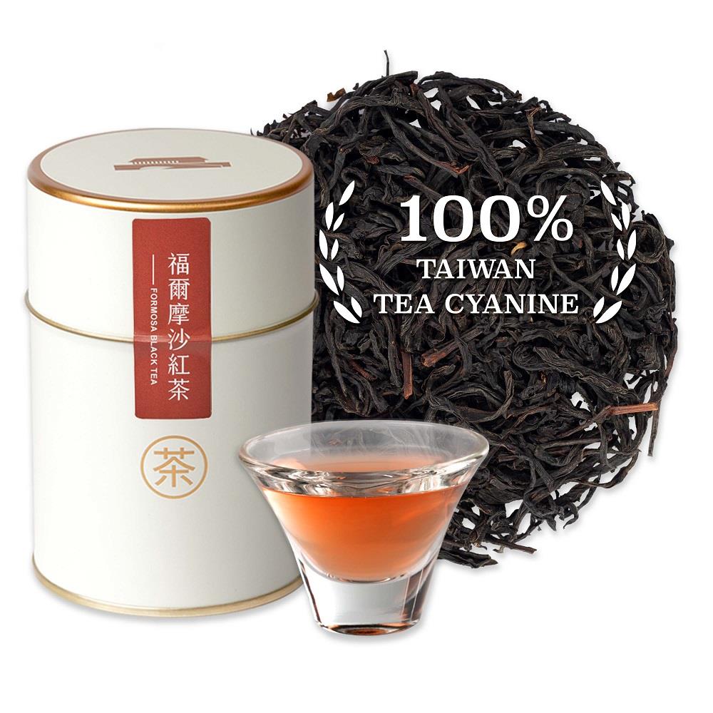 臺灣客家茶文化館-福爾摩沙紅茶茶罐37.5g