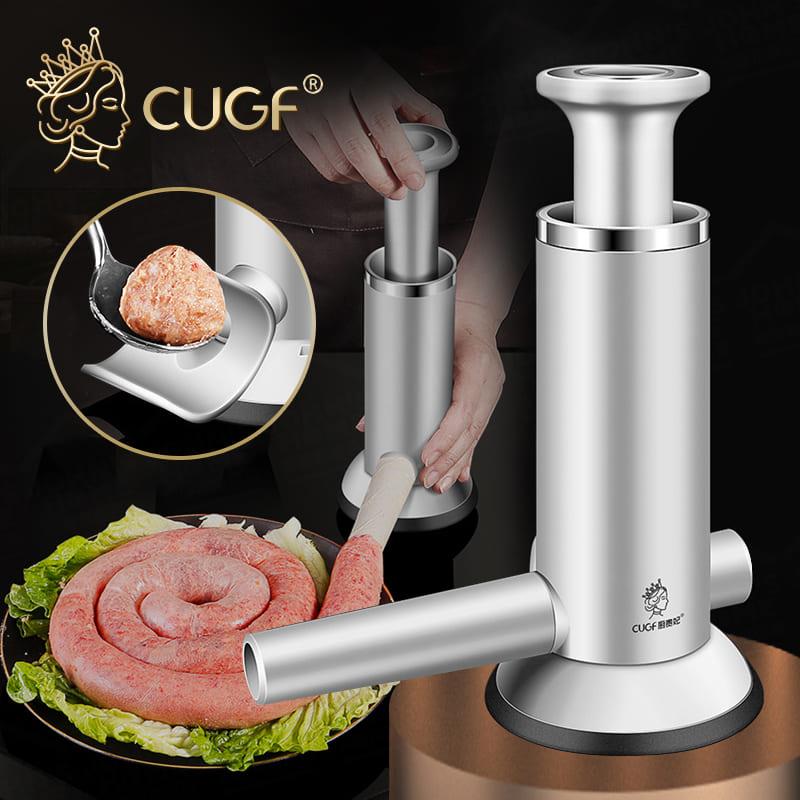 多功能二合一灌香腸器 廚貴妃 CUGF 自製香腸 肉丸製作器 廚房灌腸器 家庭料理【AA0504】《約翰家庭百貨