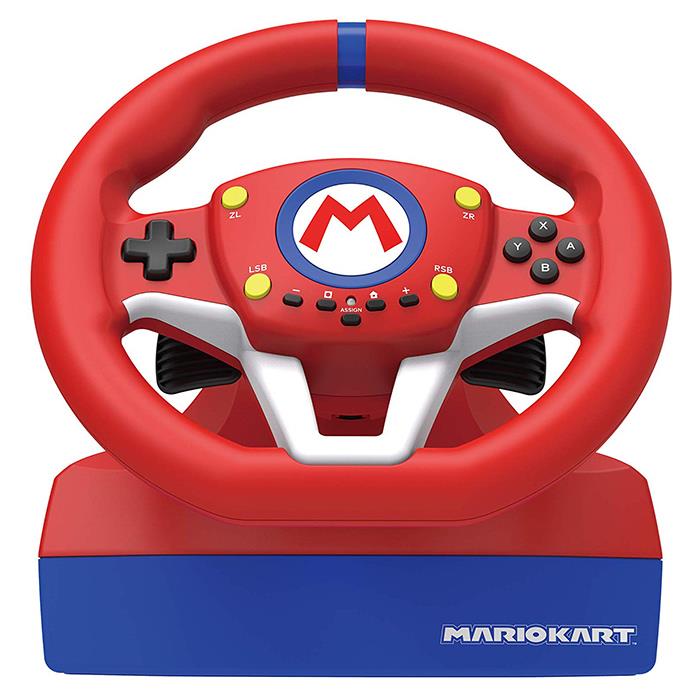 【NS周邊】Nintendo Switch 瑪利歐賽車 專用方向盤《HORI(NSW-204A)》