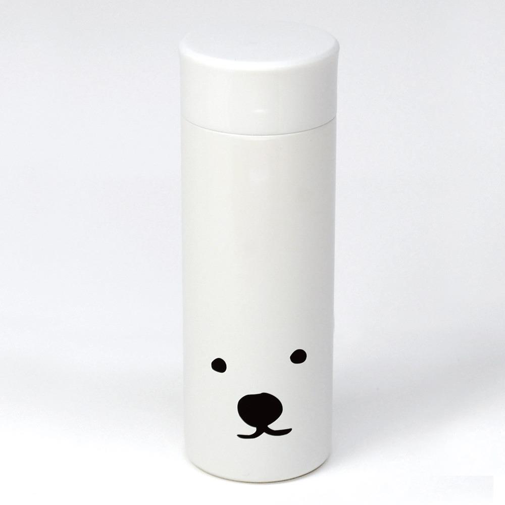 下殺855 北海道白熊系列 隨行保溫瓶300ml/水瓶/保溫杯/隨行杯/保溫容器