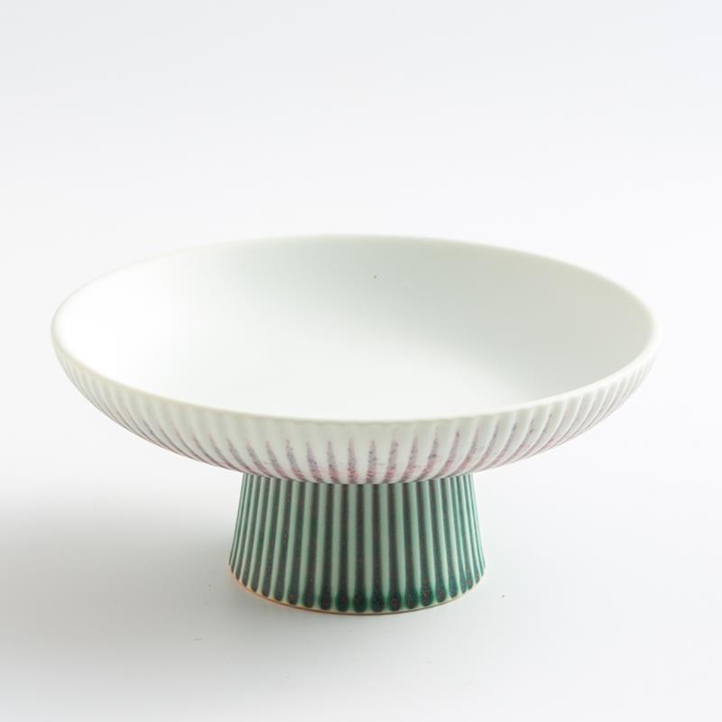 Ice Crack 23cm Ceramic Plate