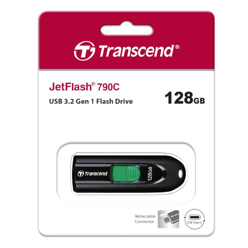 創見 隨身碟 JF790C TYPE-C (128G) USB3.2