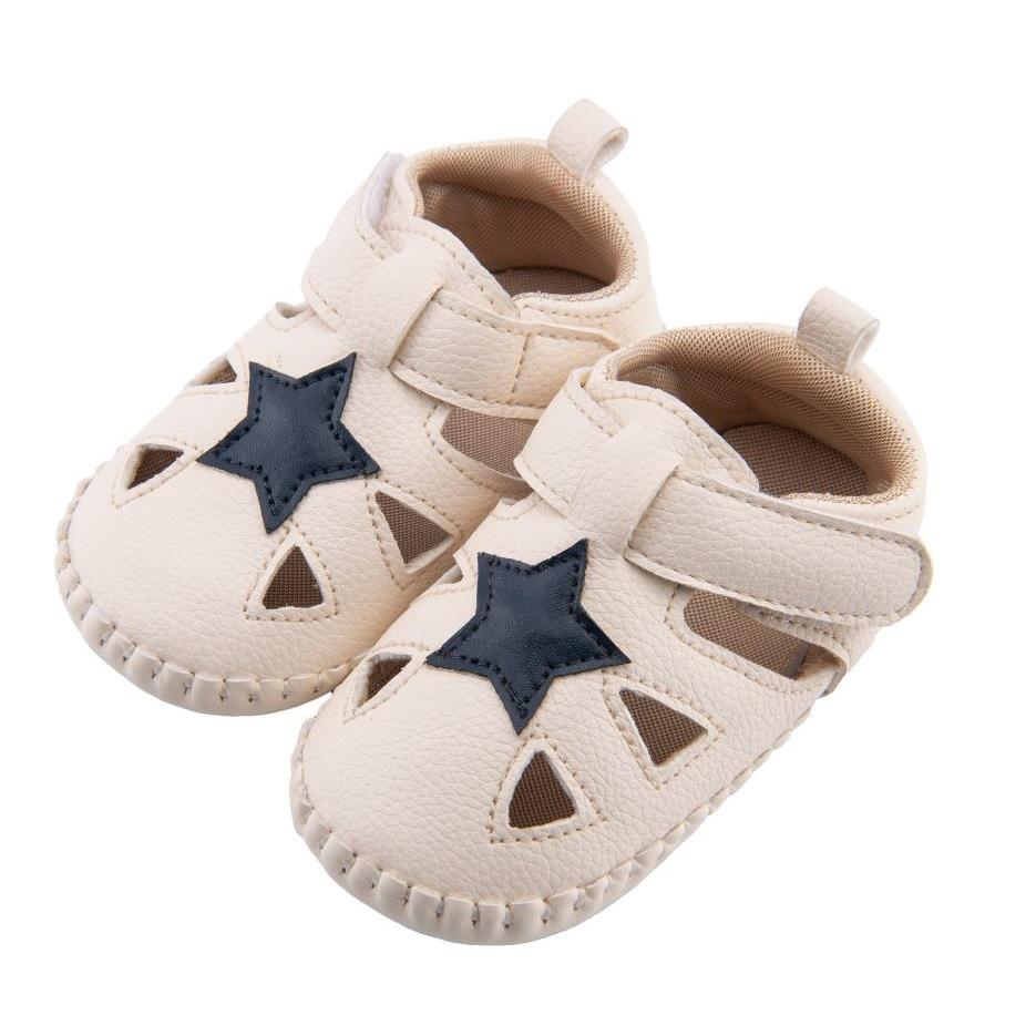 【NikoKids】軟Q底手工縫製學步鞋(SG602)【柔軟舒適室內室外皆宜】
