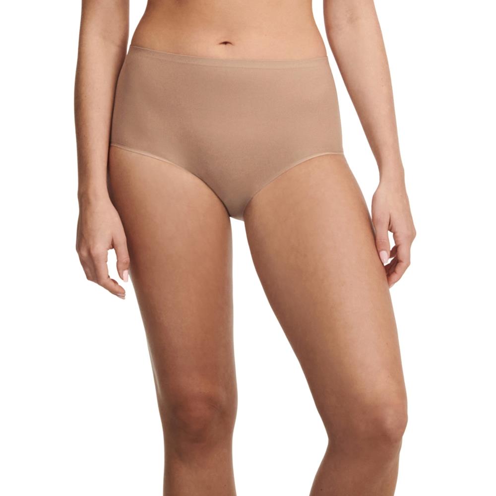 【Chantelle Lab】透氣涼感無痕高腰內褲>太妃拿鐵(26470_02T)【Soft Stretch】