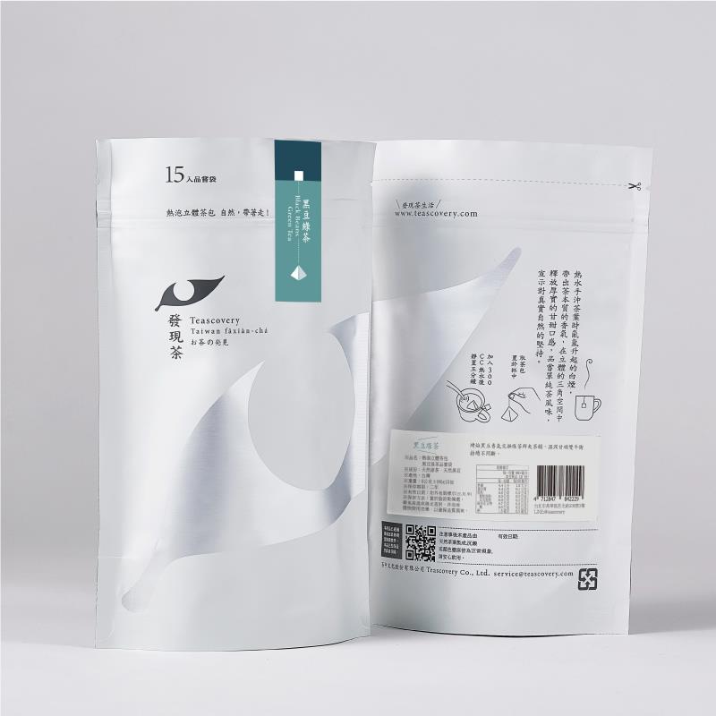 【發現茶】熱泡黑豆綠茶(15入/袋)