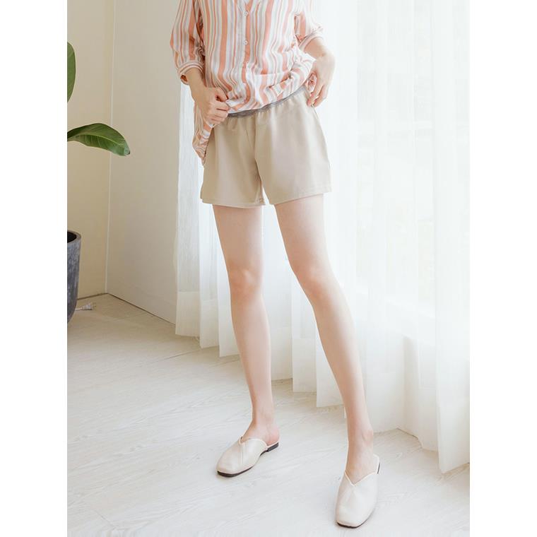 台灣製造．吸濕排汗機能美型顯瘦孕婦短褲