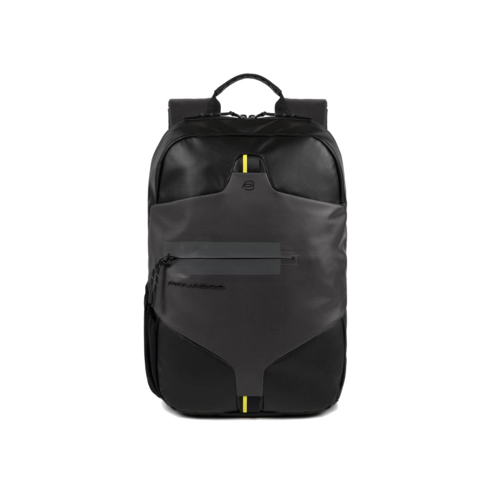 男生包包推薦 14＂筆電後背包 透氣肩背帶 CA5536W112-黑色-W112系列-義大利Piquadro皮亞諾