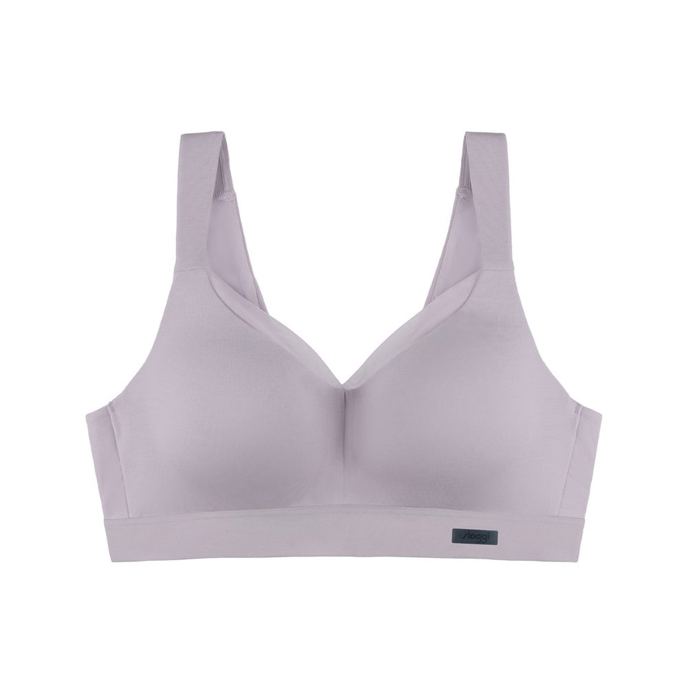 sloggi BASIC SPORTY日常律動全罩式後扣運動內衣(小圓V款) ｜11-1842